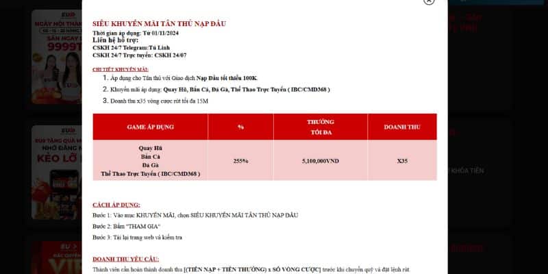 khuyến mãi nạp tiền EU9